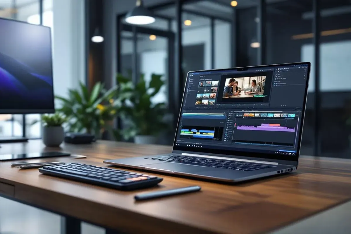 Comment choisir un ordinateur portable pour le montage vidéo en entreprise en 2025