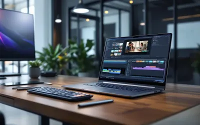 Comment choisir un ordinateur portable pour le montage vidéo en entreprise en 2025