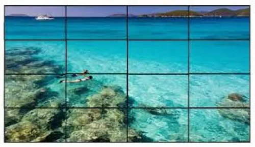 location Mur d'images 4x4 46''
