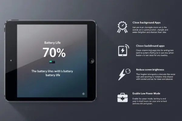 Comment optimiser l'autonomie des iPad en entreprise : astuces efficaces